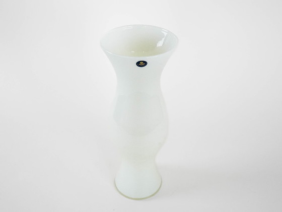 Image 1 of Glasvase, dänisches Design, 1970er Jahre, Hersteller: Royal Copenhagen, Designer: Michael Bang