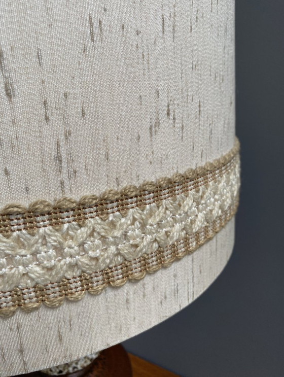 Image 1 of Keramische tafellamp van Hustadt Leuchten jaren 70