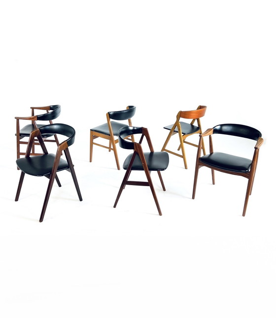 Image 1 of 6 sedie danesi Mix &amp; Match anni &#39;60