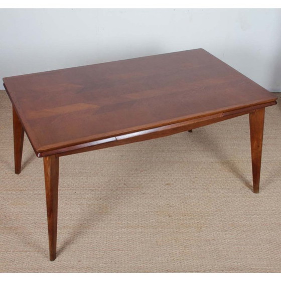 Image 1 of Extendable rectangular dining table from the 1950s