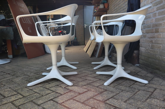 Image 1 of Space age dining set by Konrad Schäfer for Lübke, 1960s 
