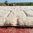 Tappeto berbero marocchino in lana naturale, 250 cm x 250 cm