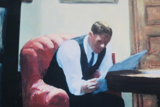 Image 1 of Edward Hopper: "Room in New York"