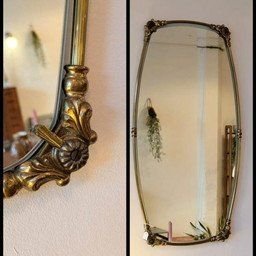 Grand miroir vintage