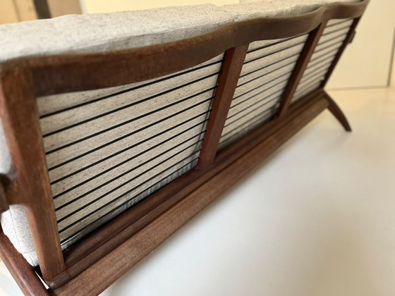 Divano Topform Mid-Century Modern – Divani 3 posti, Textile, Wood (photo 3 of 7)