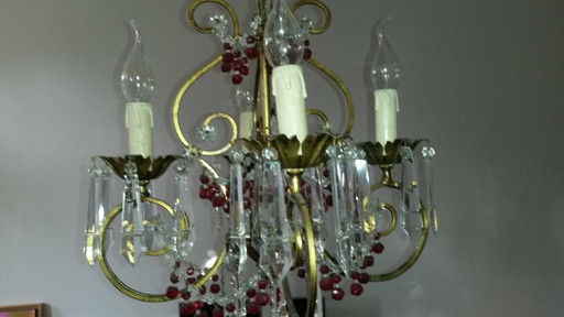 Lámpara de araña italiana