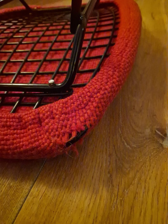 Image 1 of Sedia Knoll Bird + Pouf Harry Bertoia