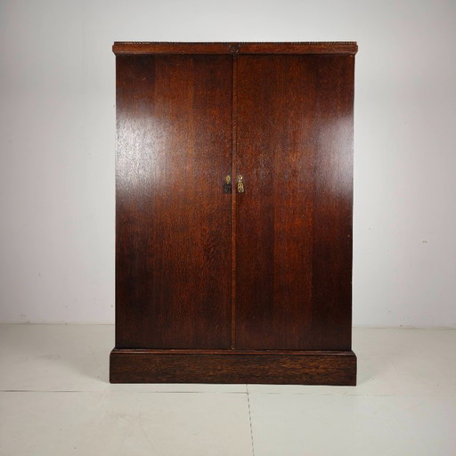 Compactom Herrengarderobe aus den 1930er Jahren, Modell Nr. 702, in Brauneiche. – kledingkasten, Wood (photo 2 of 15)