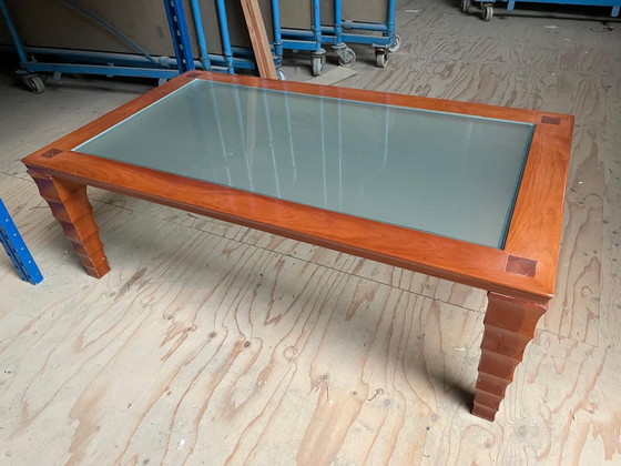 Image 1 of Beautiful coffee table giorgetti with satin smooth