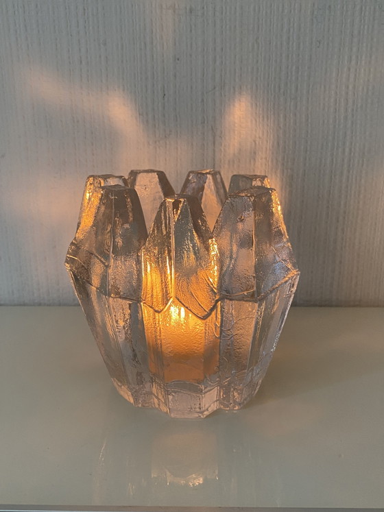 Vintage Design Vase or Candle Holder – Sweden, Crystal (photo 4 of 6)