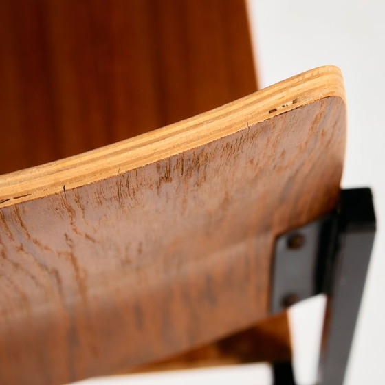 Image 1 of MK11372 Chaise en teck sur base métallique