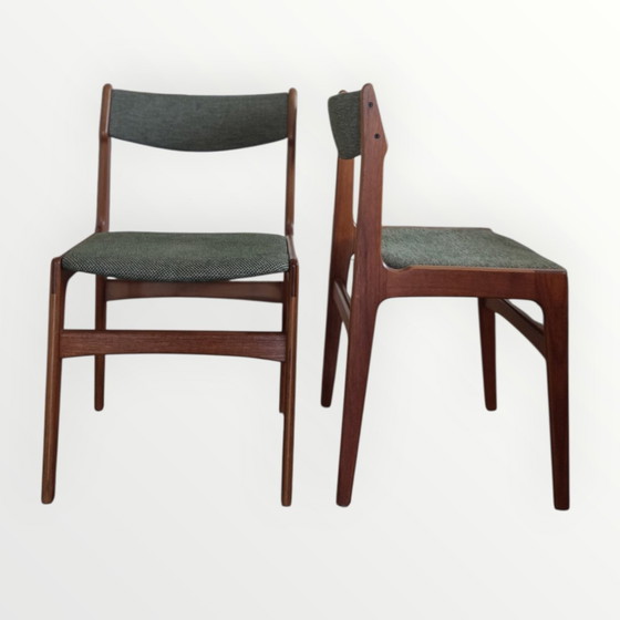 Image 1 of 6x vintage dining chair Erik Buch