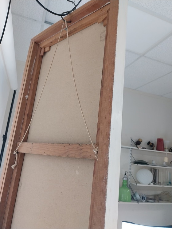 Image 1 of 1 x cuadro señoras estilizadas firmado