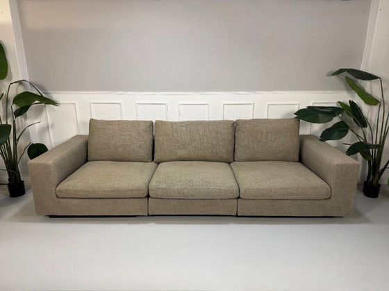 Image 1 of Walter Knoll Living Landscape Designer Sofa Couch Brown