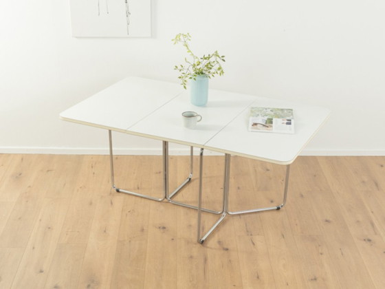 1970s Folding Table, Christian Taube, Läsko – Dining tables, Metal, Chrome (photo 11 of 18)