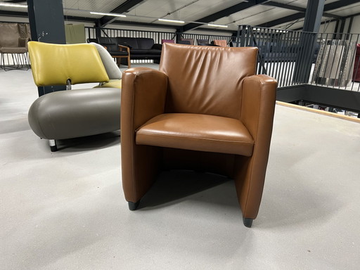 Leolux Kilenge Armchair brown leather