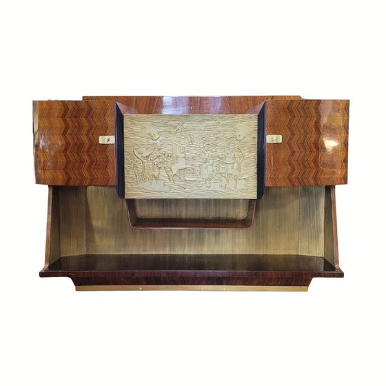 Image 1 of Bar cabinet / sideboard, rosewood, Vittorio Dassi, Mid-century, 50’s - Italy