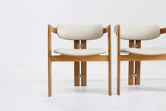 Image 1 of Pamplona Eetkamer Stoelen Van Augusto Savini Voor Pozzi Italië 1965, Set Van 4