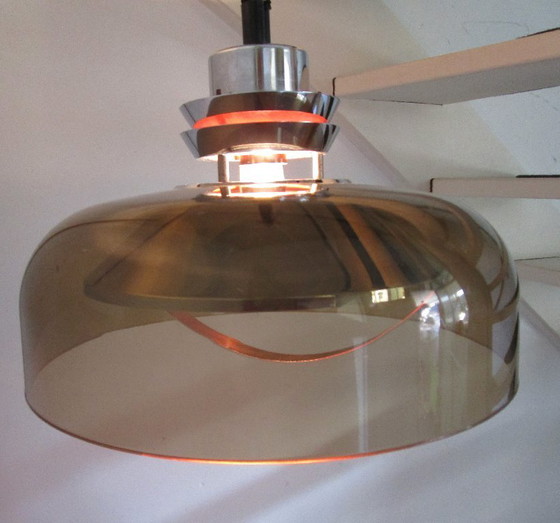 Image 1 of Mid - Century Space Age pendant lamp by Herda