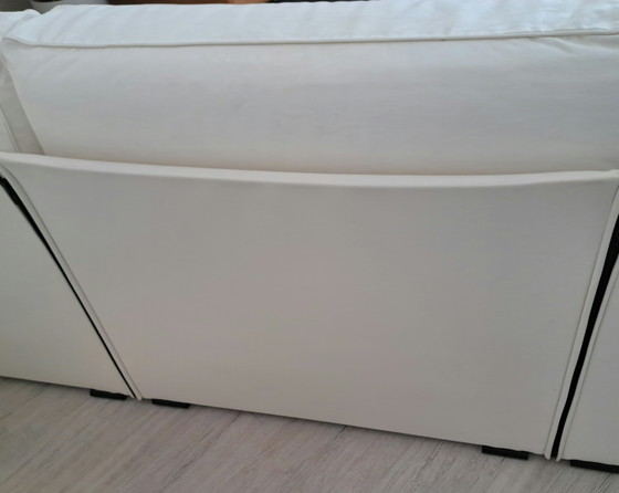 Cassina “405 Duc” Three-Seater SofaDesign by Mario Bellini, 1970s, 3-5 Sitzer Sofas, Polyester, Baumwolle (Foto 14 von 14)