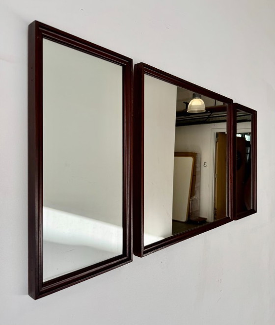 Image 1 of Set of 3 Wall Mirrors by STAG