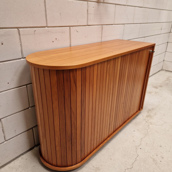 Image 1 of Vintage bar  drankkast barkast roldeurkast kantoorkast