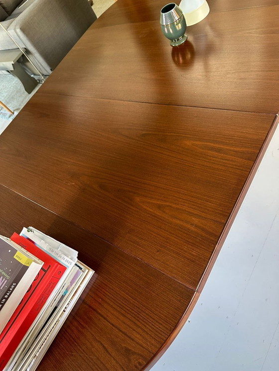 Image 1 of Table à manger à rallonge vintage danoise en bois de rose (Rosewood)