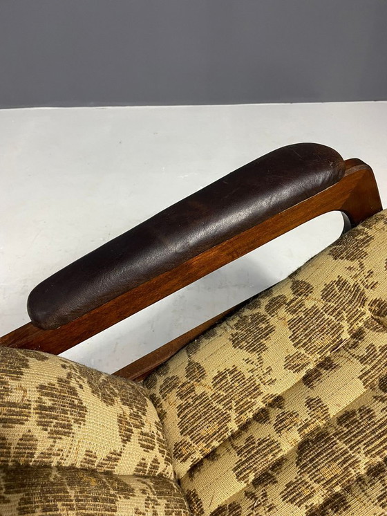 Image 1 of Schommelstoel, houtwerk, jaren 70, Tsjecho-Slowakije