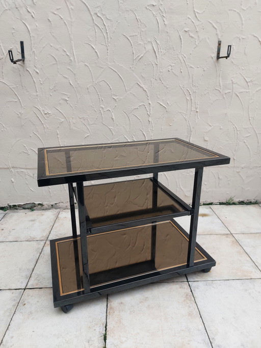 Carrello bar Hollywood Regency Roger Vanhevel