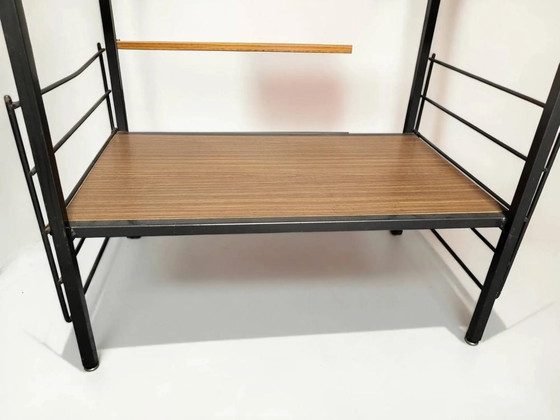 Table d'appoint années 60 – Tables d'appoint, Wood, Metal, Mid Century Modern (photo 8 of 10)