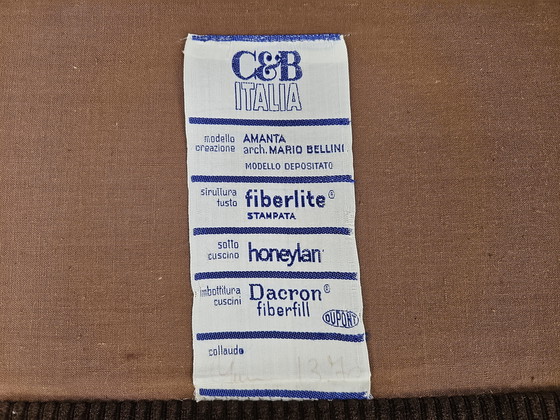 Image 1 of Four Amanta Armchairs by Mario Bellini for C&B Italia, 1970s