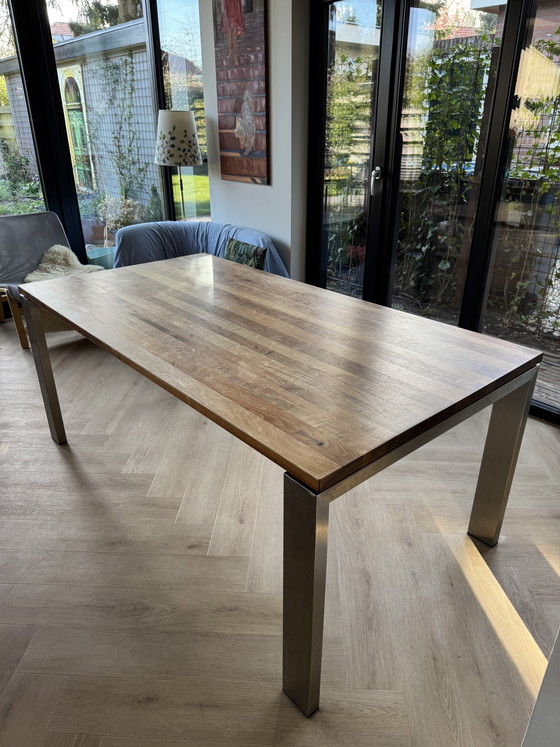 Image 1 of Walnut dining table