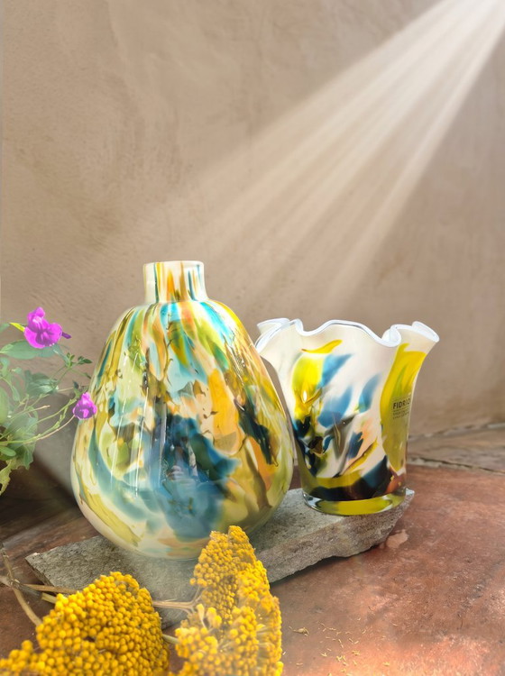 2 Fidrio Handmade Design Vases - Colori Collection – Glass (photo 16 of 17)