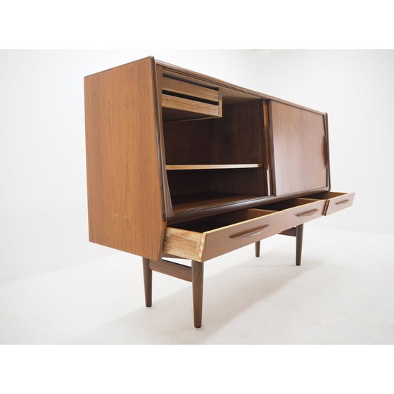 Image 1 of Vintage Teak Highboard, Danish 1960s