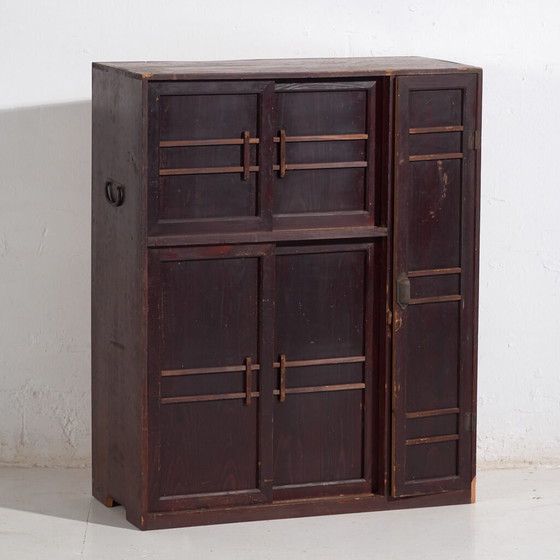 Antique Japanese Tansu cabinet - Showa Period (c. ) #17 – Storage cabinet (photo 4 of 40)