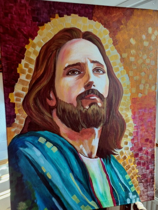 JESUS Variante Peinture originale