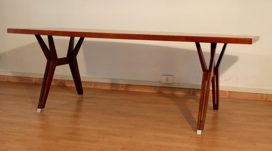 Image 1 of Tafel van Tolomeo, ontworpen door Ico Parisi en Ennio Fazioli voor MIM Rome, Italië, 1958.