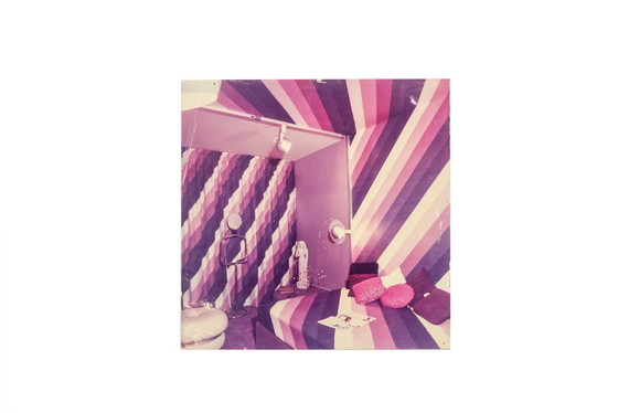 Image 1 of Jansen House. Mobile per dischi in vinile con vetro fumé. Anni '70.