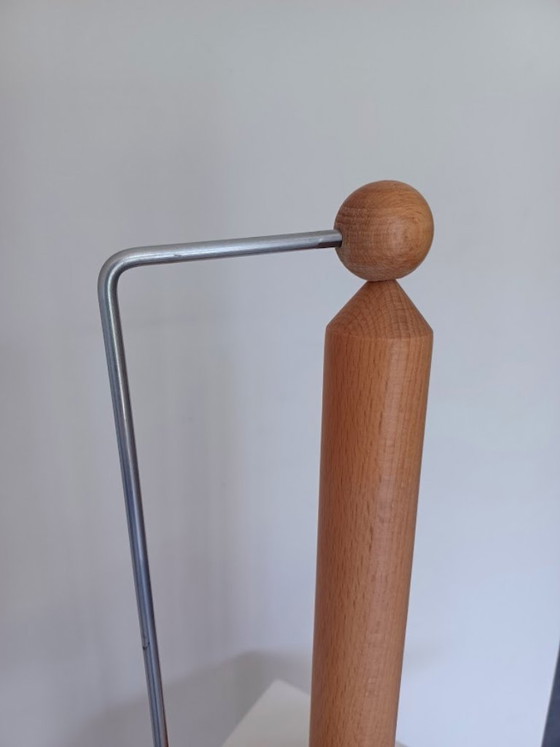 Image 1 of Bodum kitchen roll holder vintage '80s Danish design beech Carsten Jørgensen period