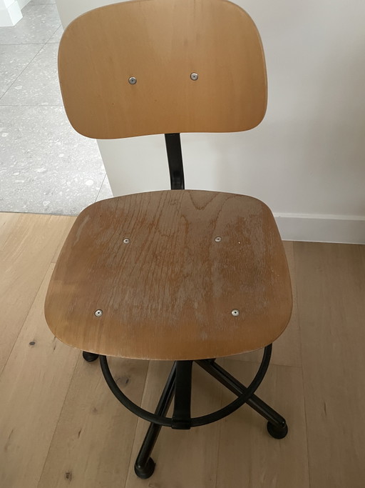 Sedia da scrivania vintage da architetto