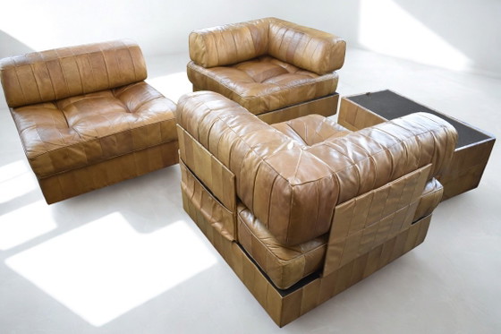 Image 1 of De Sede DS 88 Modul-Patchwork-Sofa