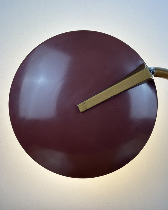 Image 1 of Brutalist Fase Boomerang 2000 Table Lamp by Luis Pérez de la Oliva 1960s-1970s Industrial Design Spain, Mid-Century, Space Age