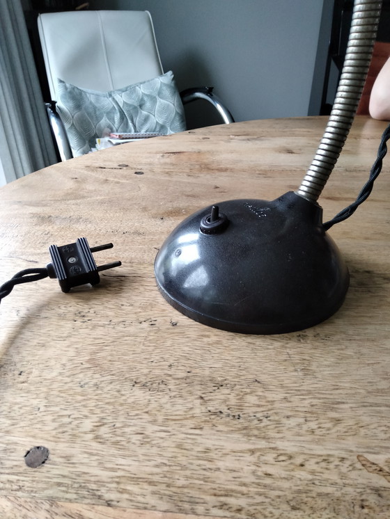 Image 1 of Lampada da tavolo/scrivania retrò in bachelite di Eric Kirkman Cole