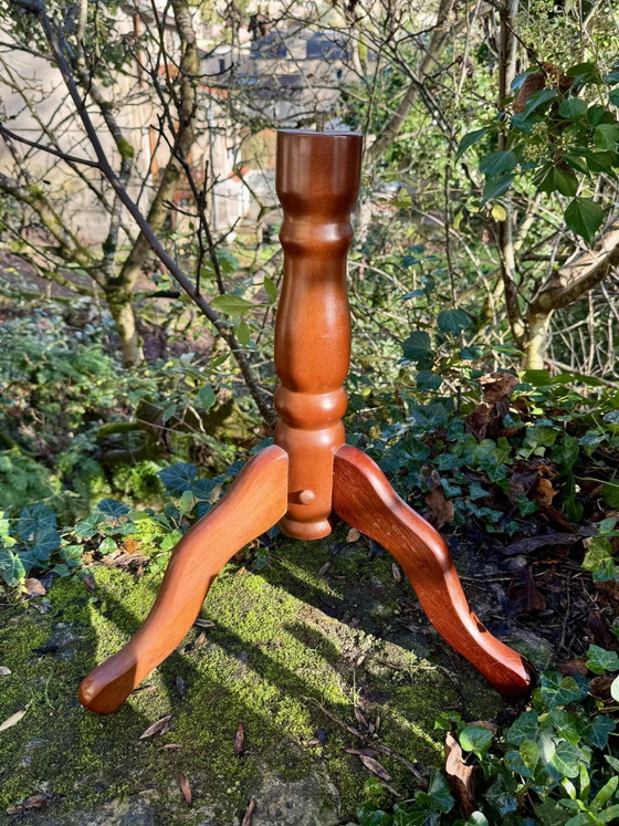 Table d'appoint vintage en bois massif – Tables d'appoint, Wood (photo 7 of 10)