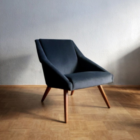 Image 1 of ❤️Vintage fauteuil uit de DDR (midden van de 20e eeuw) - Gerestaureerd cultureel meubelstuk