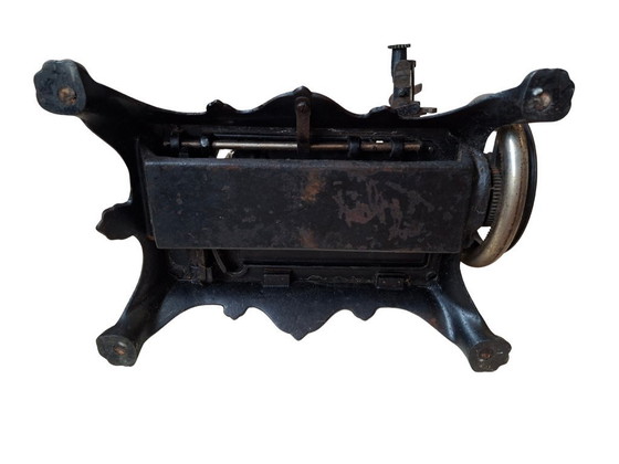 Image 1 of Rare Antique Junker & Ruh Sewing Machine - Model "Rhineland" / F - Late 19th Century