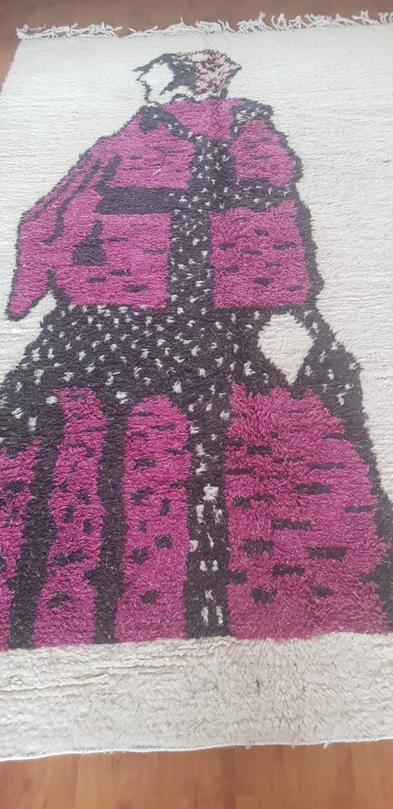 Image 1 of Handgeknoopt Berber kleed wol 262x158cm