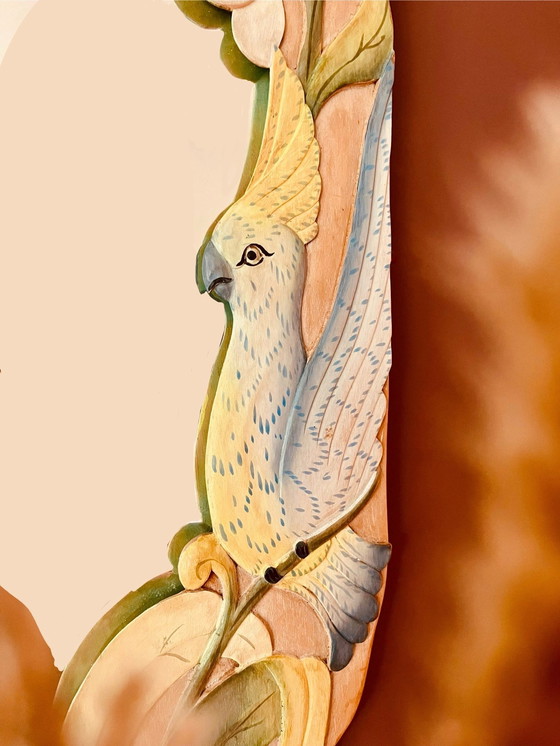 Image 1 of Specchio tropicale anni '70