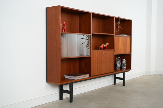 Image 1 of Teak bookcase, Danish design, 1970s, production: Denmark