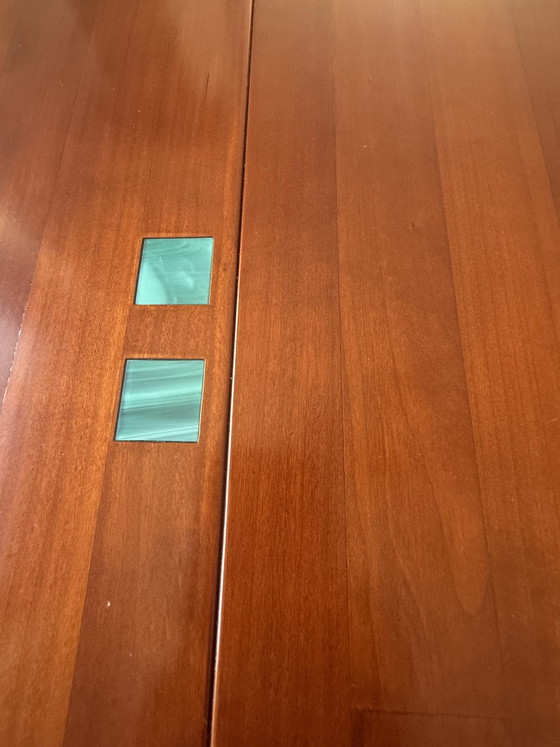 Image 1 of Mesa de comedor extensible Schuitema de madera de cerezo